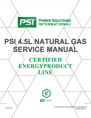 PSI 4.5L Service Manual 